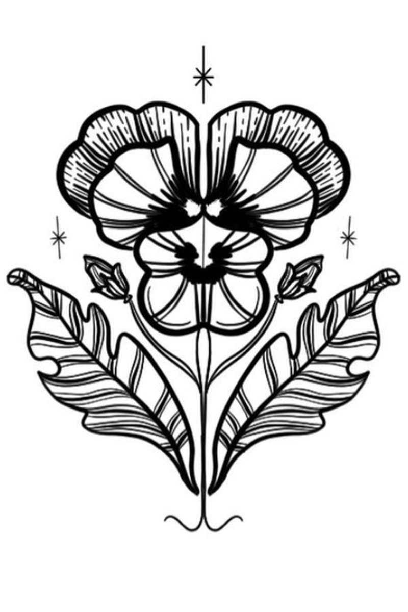 Art Nouveau Flower1