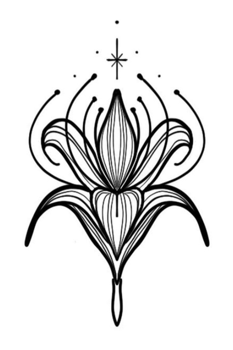 Art Nouveau Flower4